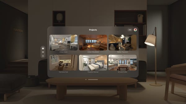 Planner 5D & Apple Vision Pro for interior design