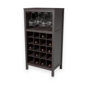 Diseño de mueble para almacenaje de botellas de vino