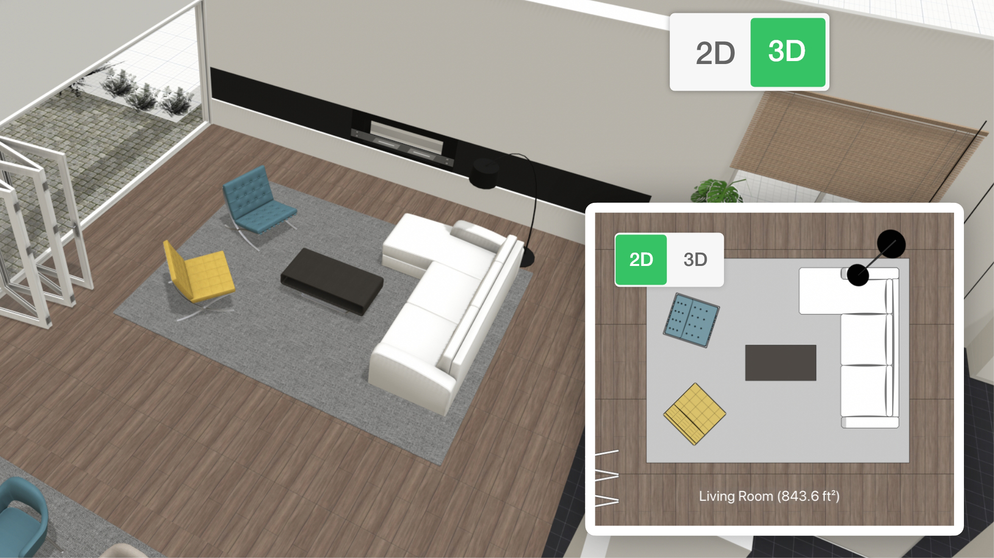 Effectiviteit inspanning ruw 3D Room Planner Online | Free Room Design Software – Planner 5D