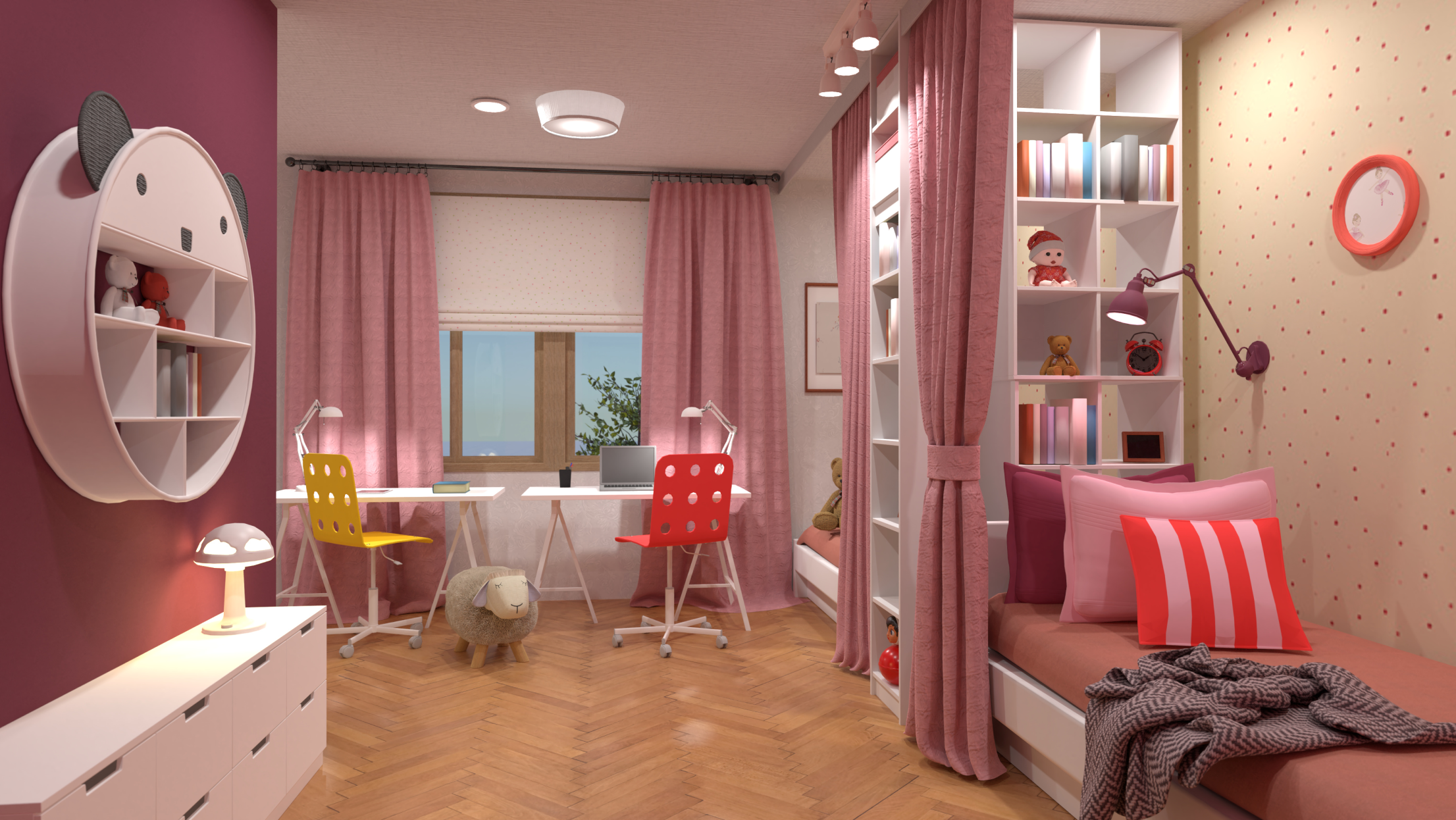 Kids Room Layout