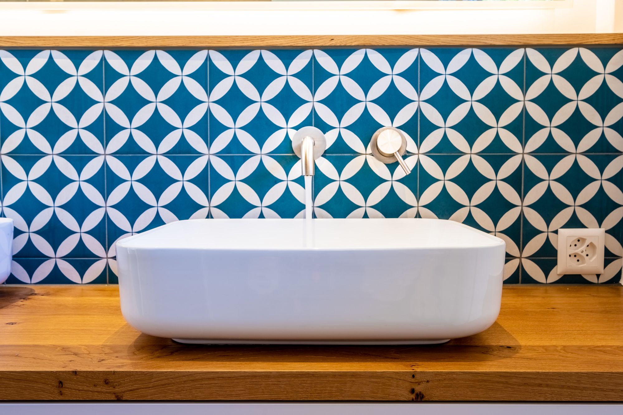 azulejos creativos diseño baños modernos
