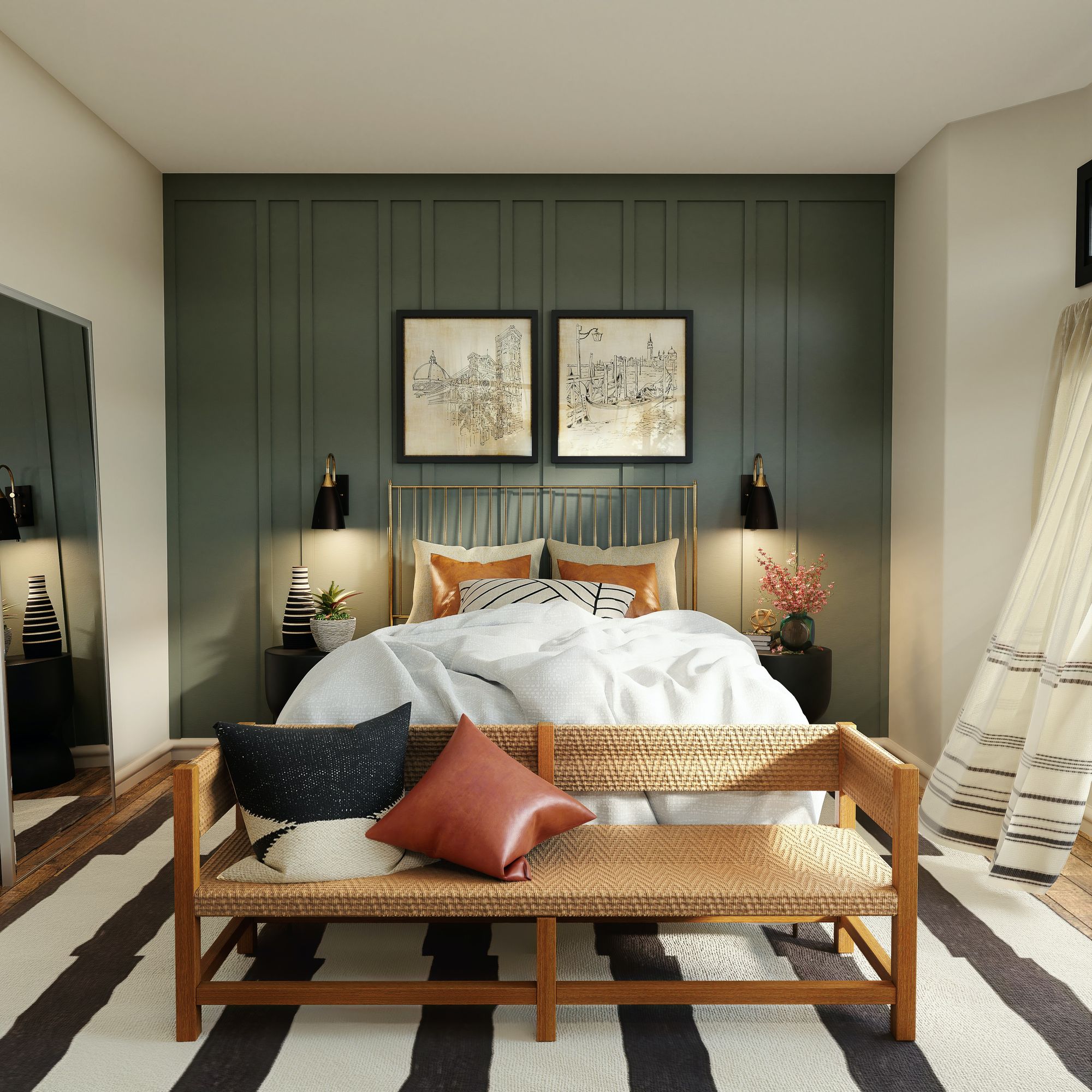 Paneles de madera para paredes interiores  Dormitorio interior, Decoración  de unas, Paredes interiores
