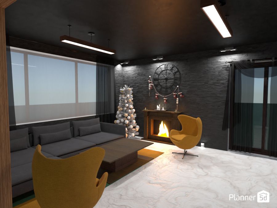 minimalistic living room design