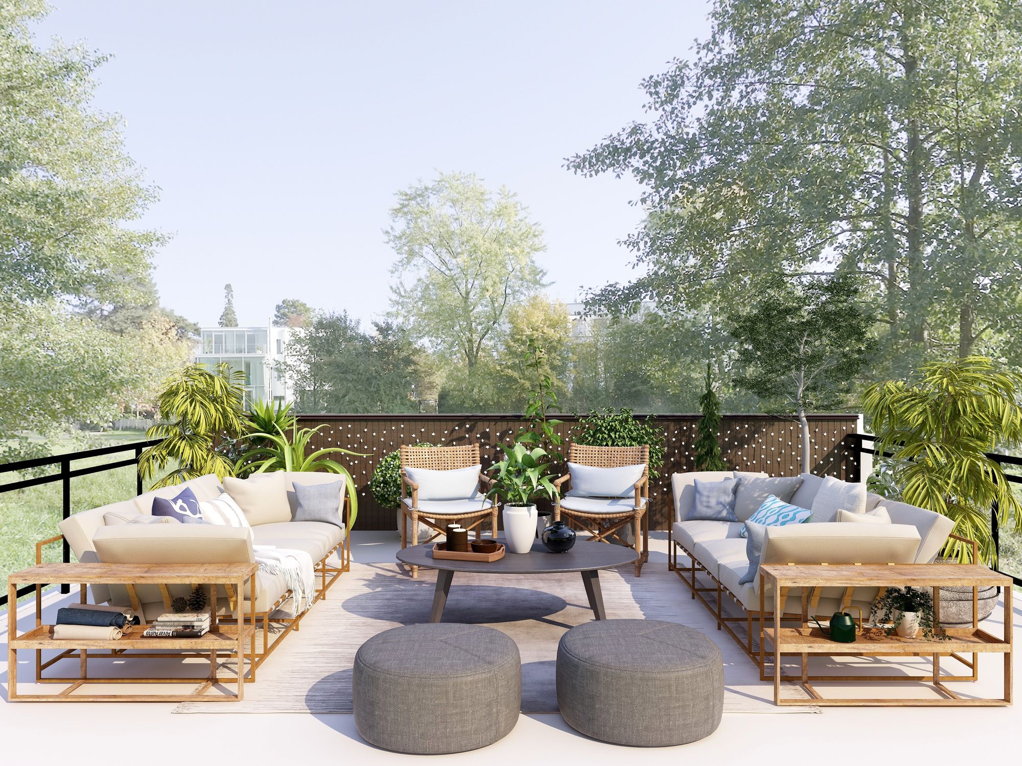 O que considerar ao projetar um terraço? Foto: Shutterstock