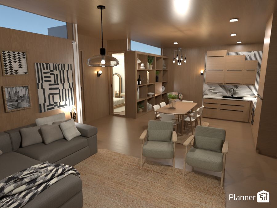 meubles dan Planner 5D logiciel, décoration d'intérieur