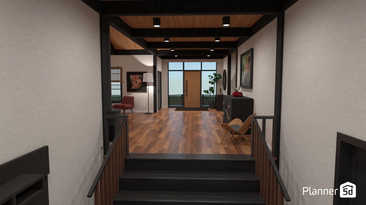 render, planner 5d, sillas icónicas