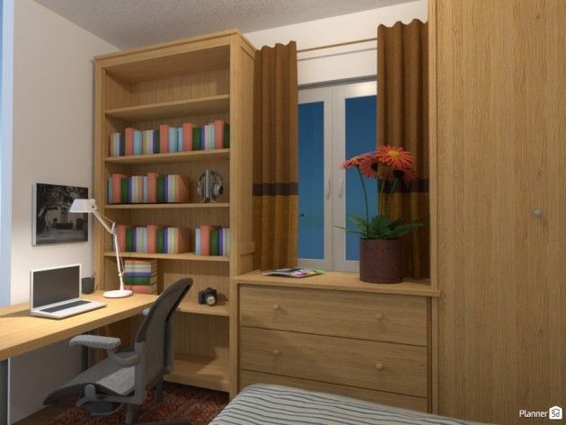 Un design de home office en Planner 5D