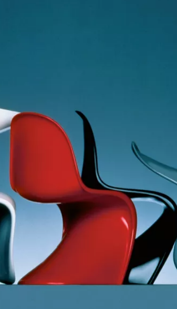 sillas icónicas, Verner Panton - Silla apilable