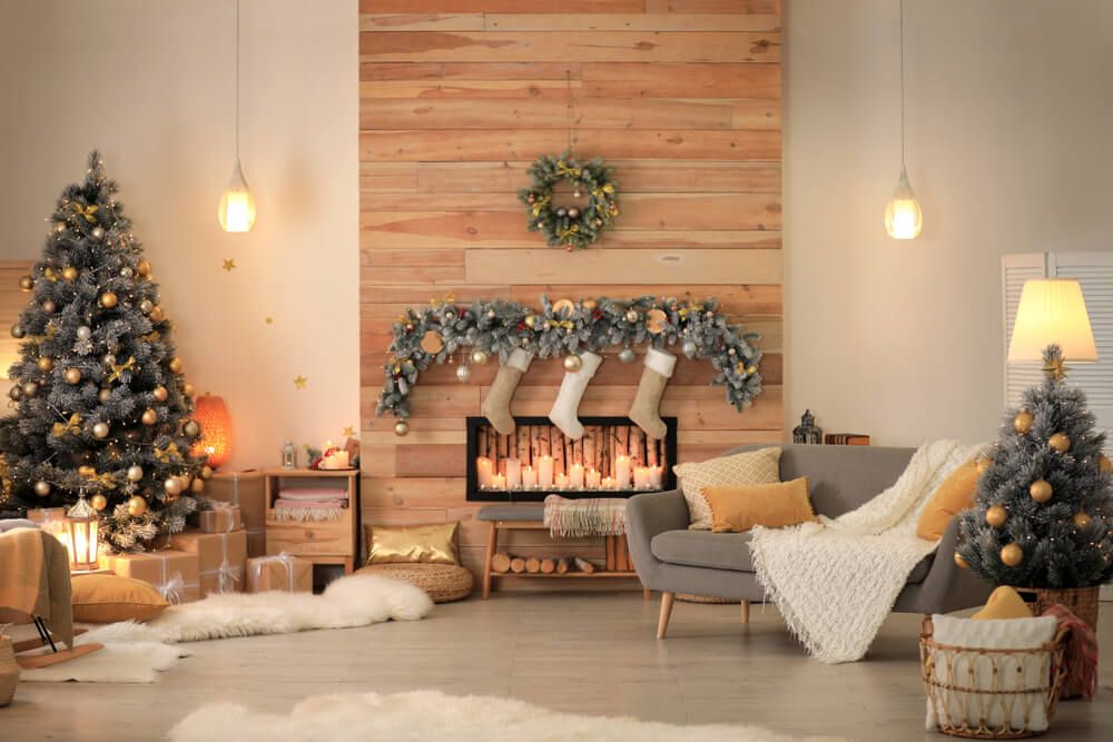 Scandinavian home decor for christmas