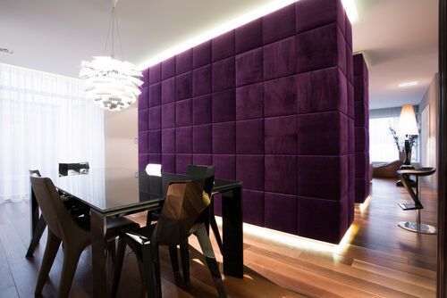 add luxury and style with purple