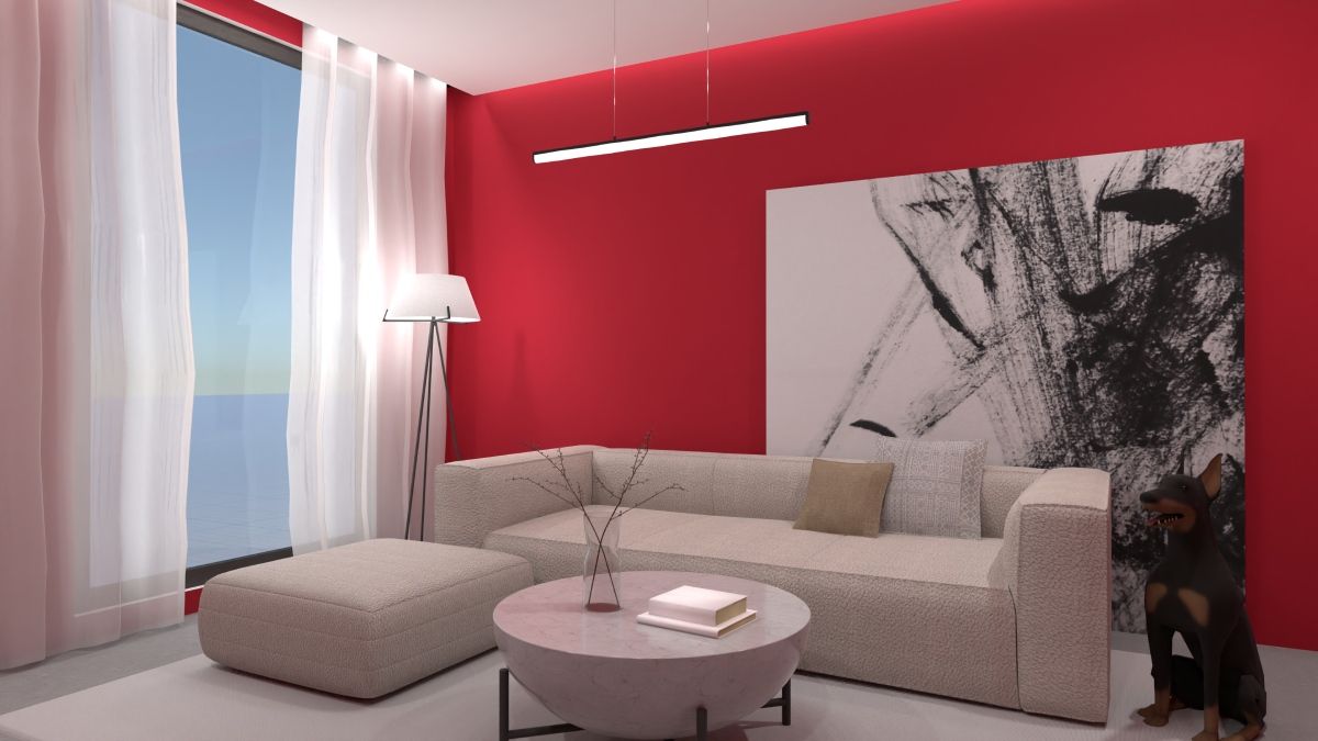 Using Red in Interior Design: Color Therapy from Centered by Design