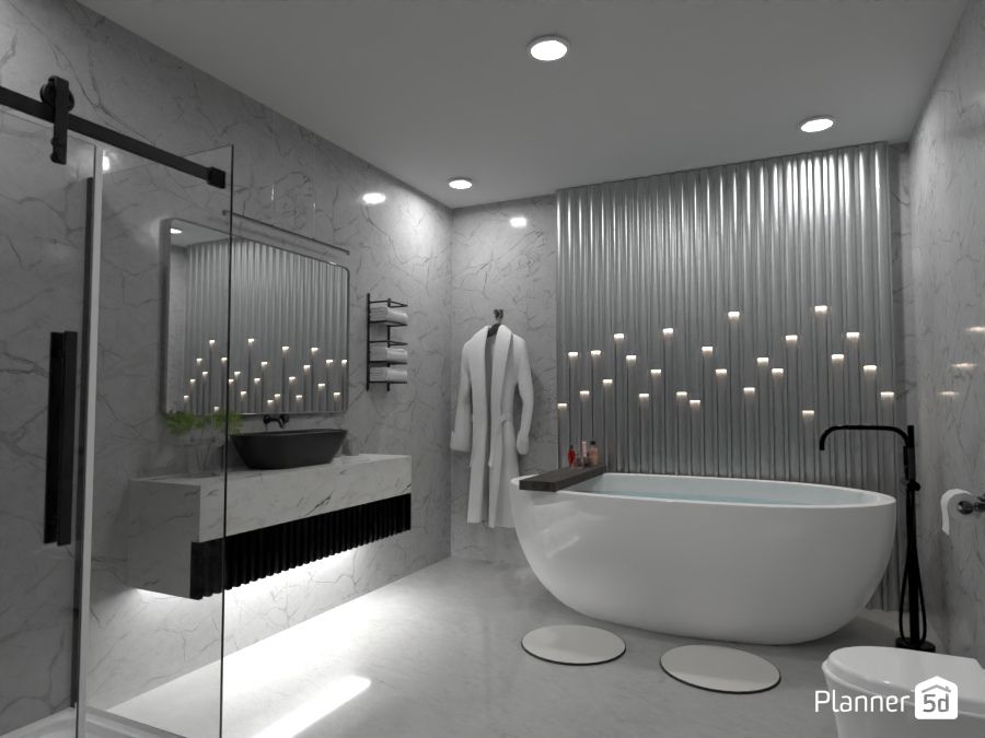Banheiro masculino - Planner 5D