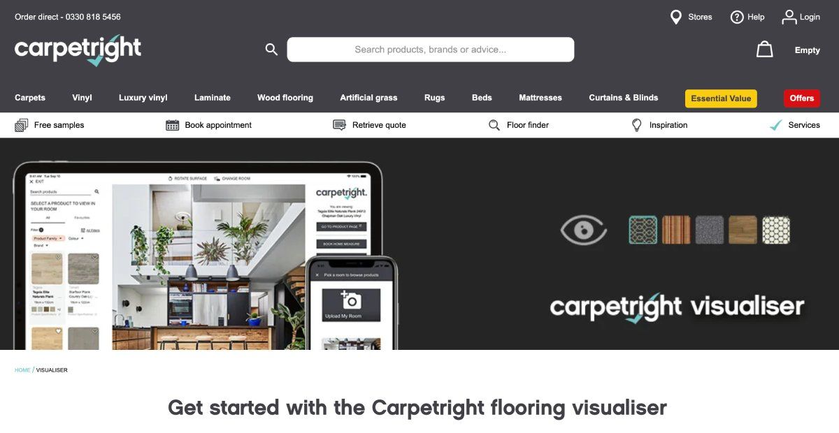 carpet visualizer -programas de diseño de interiores para reformar tu casa