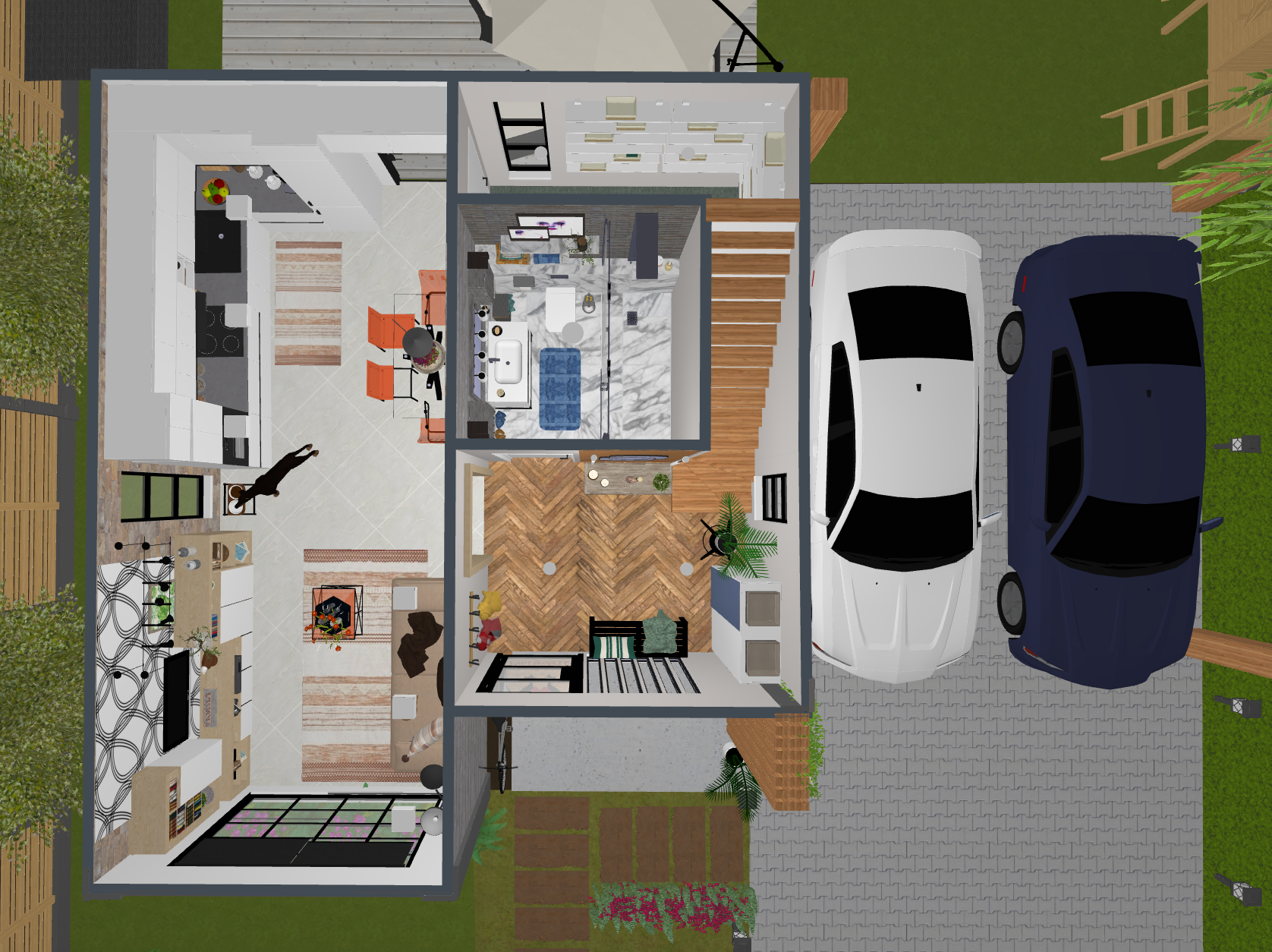 Planos de casas pequeñas de dos pisos: modernas y otros