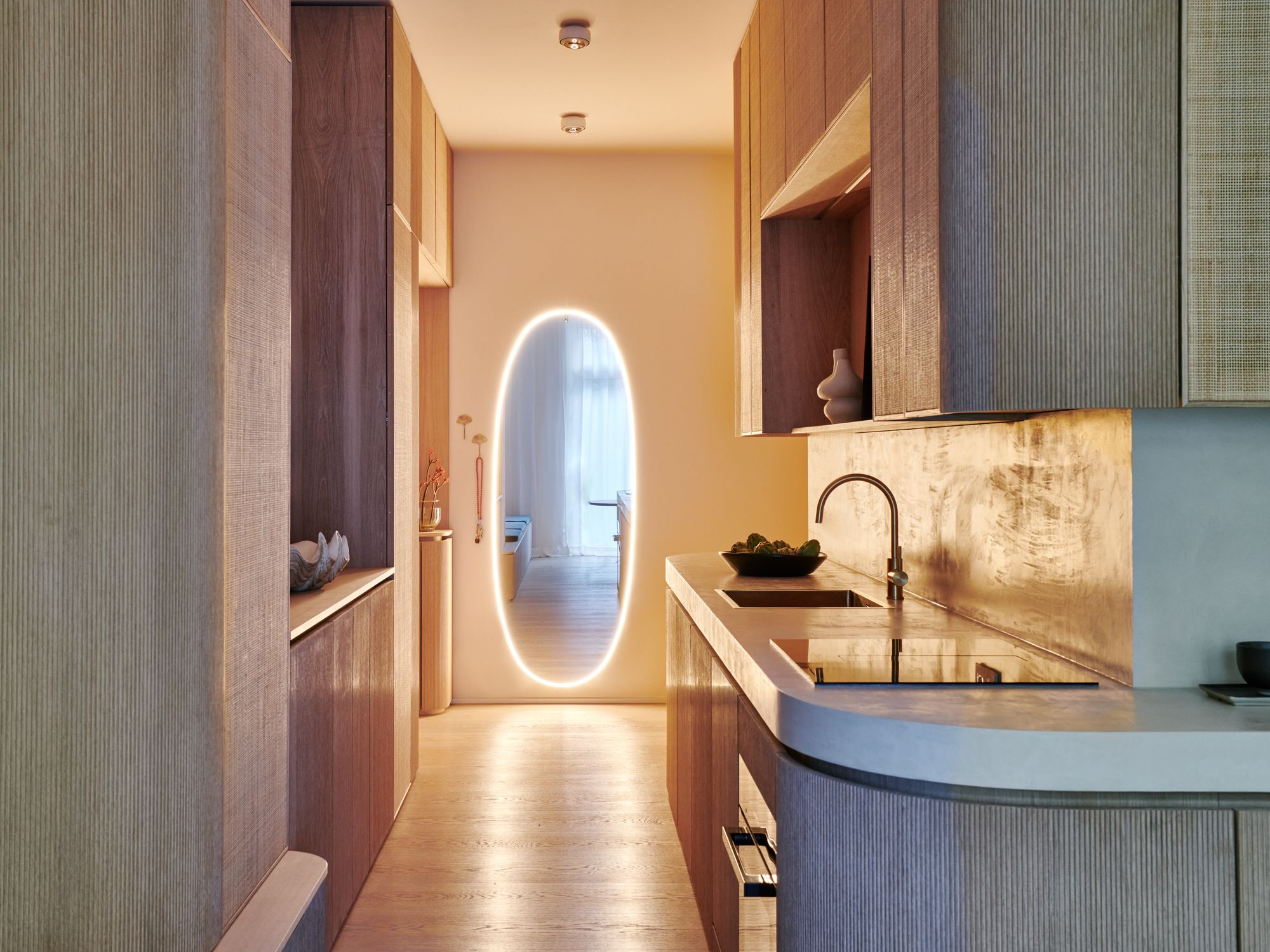 cocina de diseño, apartamento de vacaciones de CARLO Berlín arquitectura