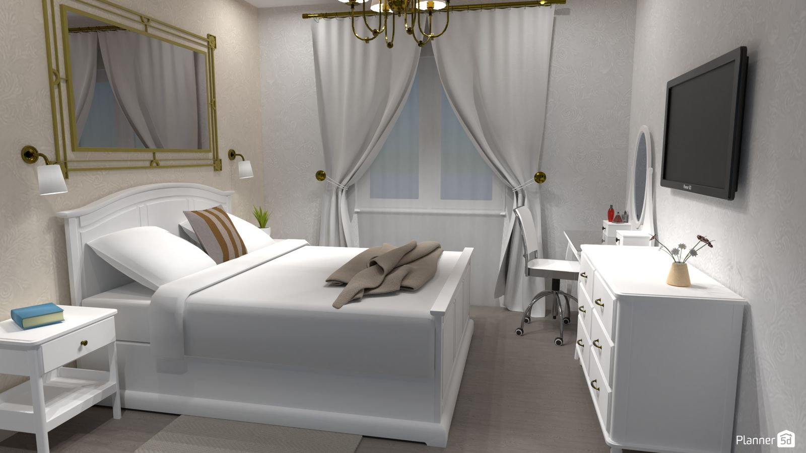 Planner 5D bedroom designer