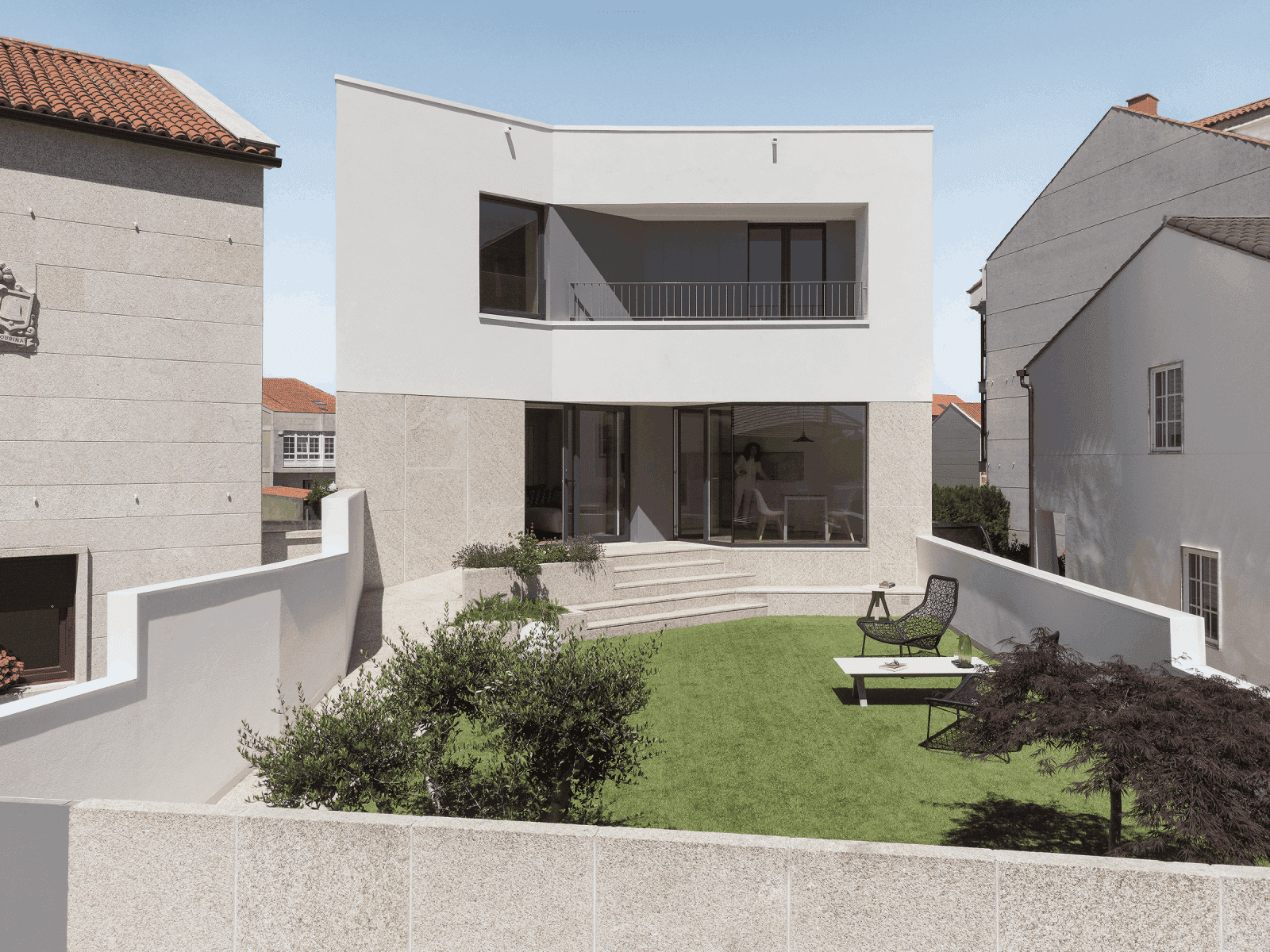 casa moderna en illa de arousa, galicia, paco galiñanes estudio