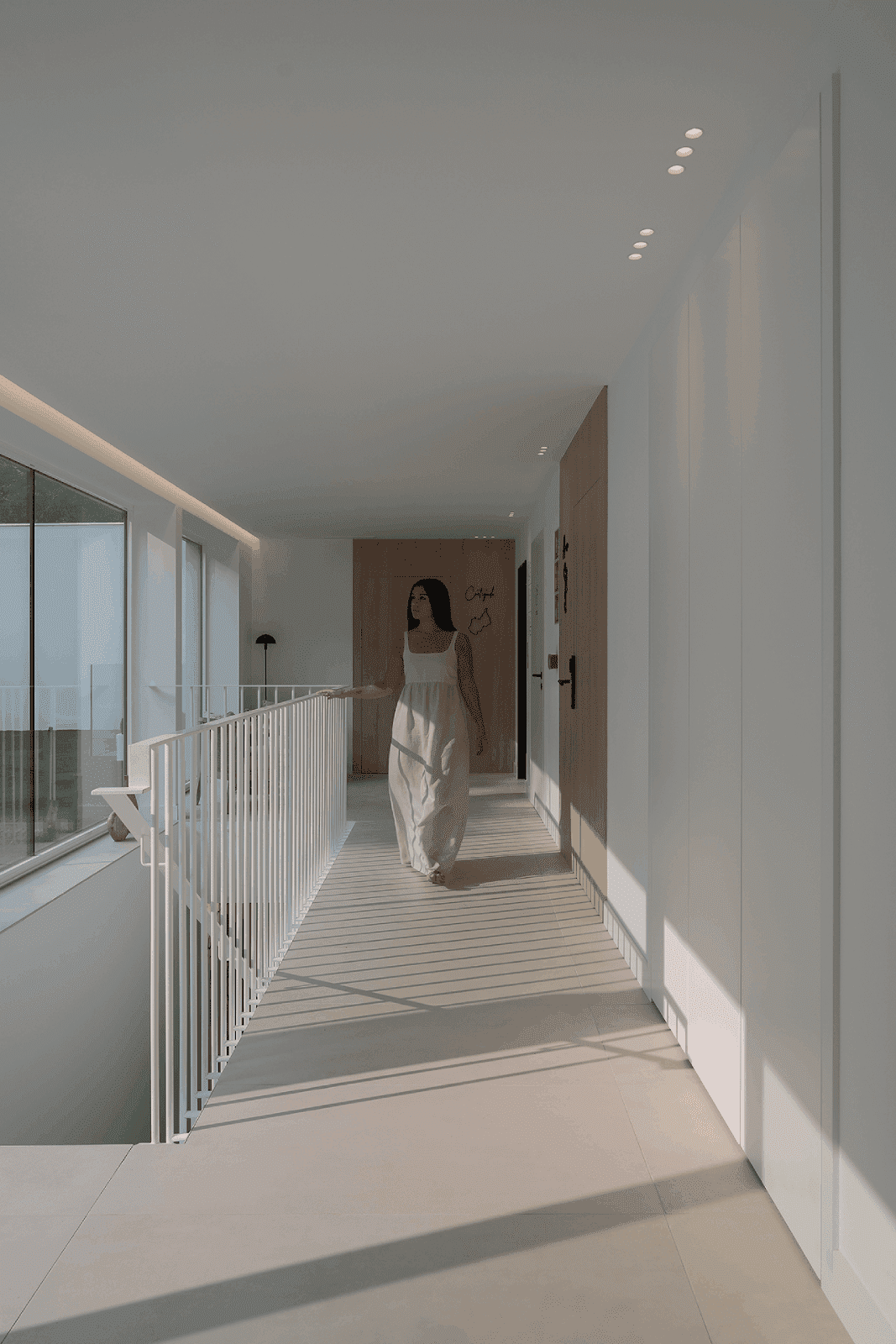 hotel en el mar con balcones diseñado por paco galiñanes estudio