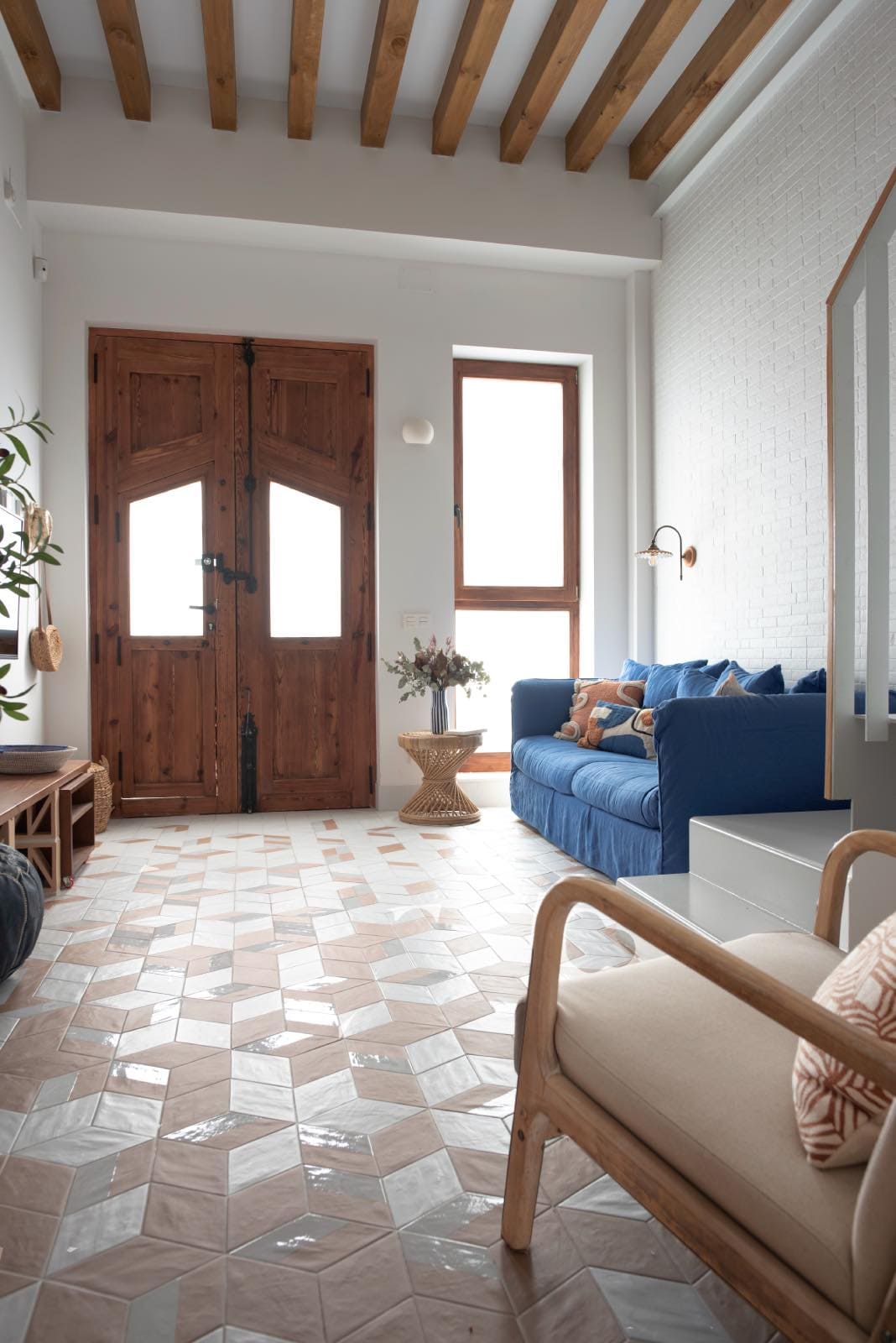 sala de estar encasa moderna mediterránea en valencia