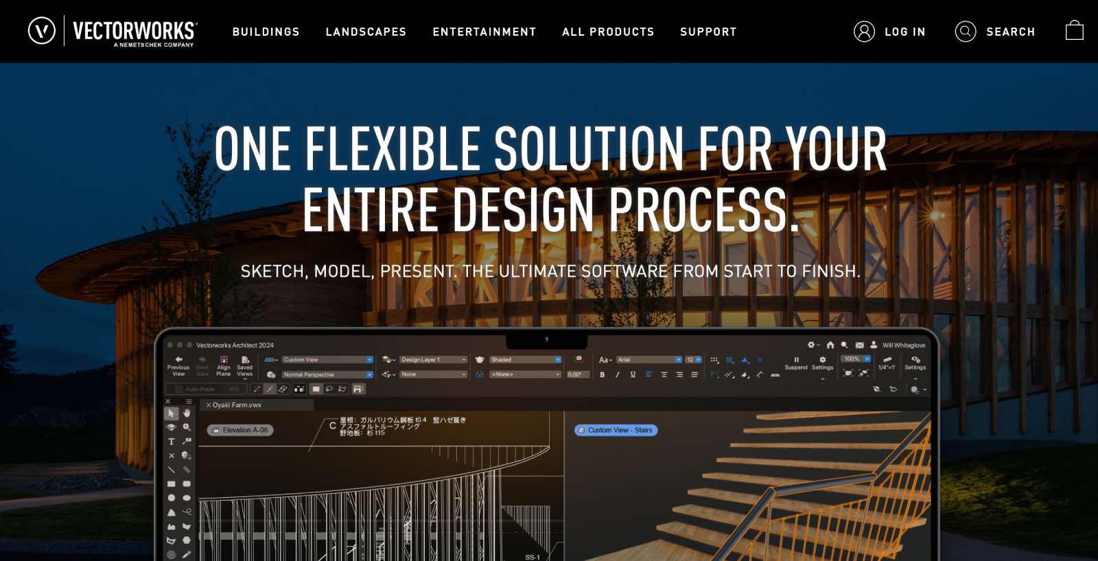 interior design floor plan software, design program vectorworks