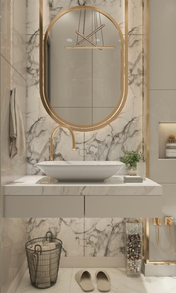 sink smll bathroom design