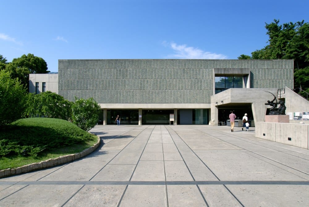 Museu Nacional de Arte Ocidental - Tóquio, Japão projetado por Le Corbusier
