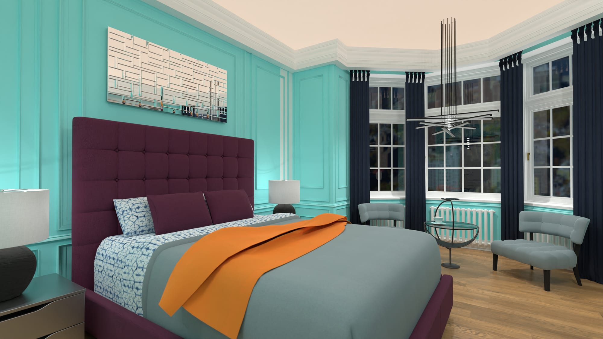 Divertido e colorido: 8 ideias de interiores coloridos para transformar sua  casa, image size:2000x1125