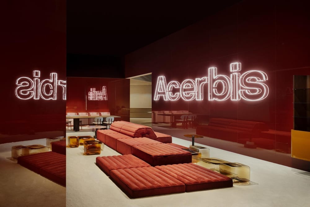 acerbis design möbel, milan design week 2024