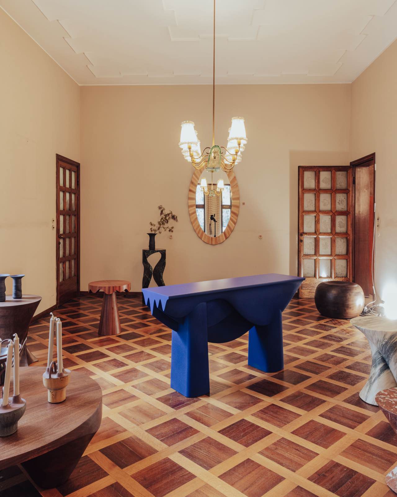 muebles de diseño en Alcova 2024 en Villa Borsani
