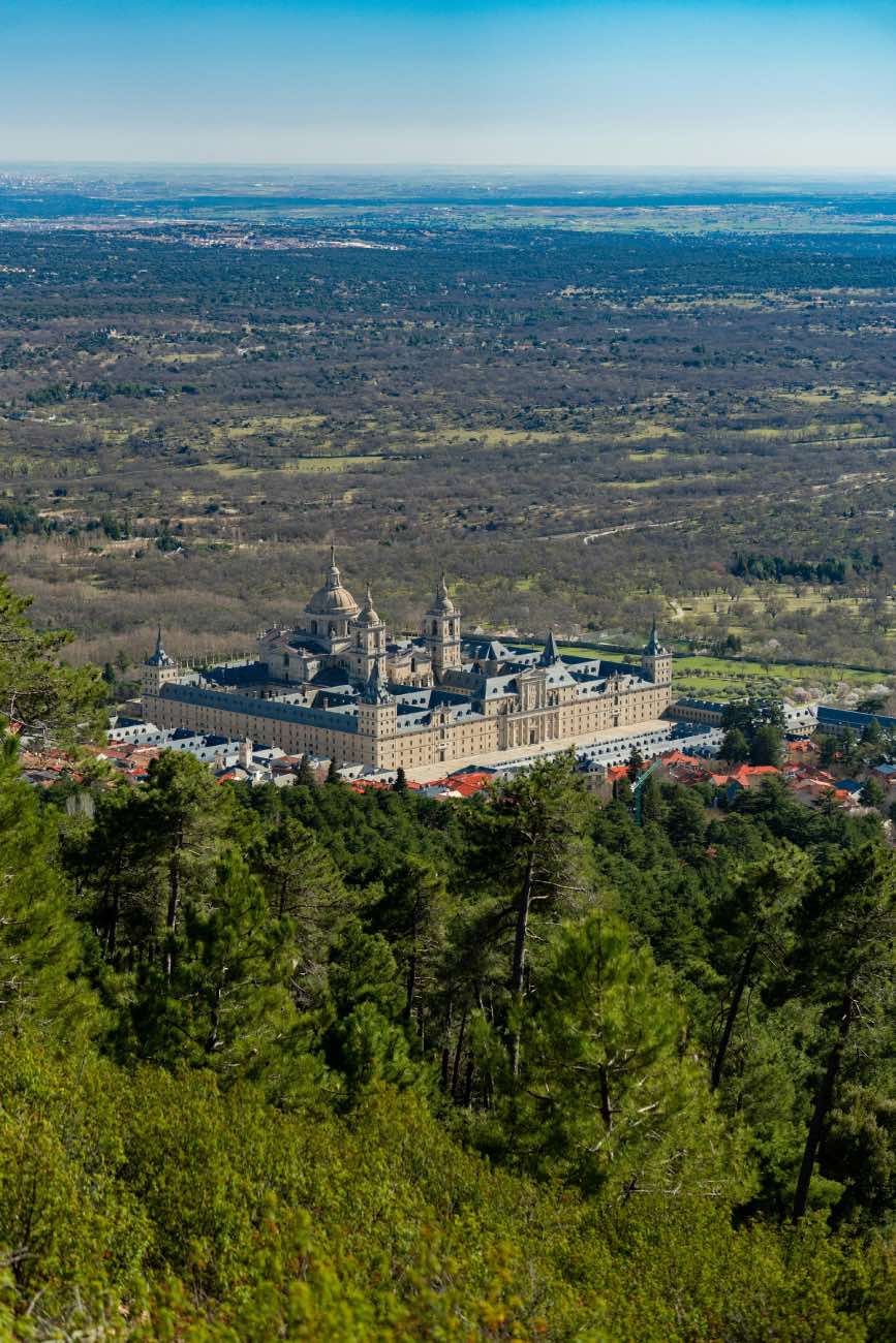 Palacio-Monasterio de El Escorial. arquitectura renacentista herreriana