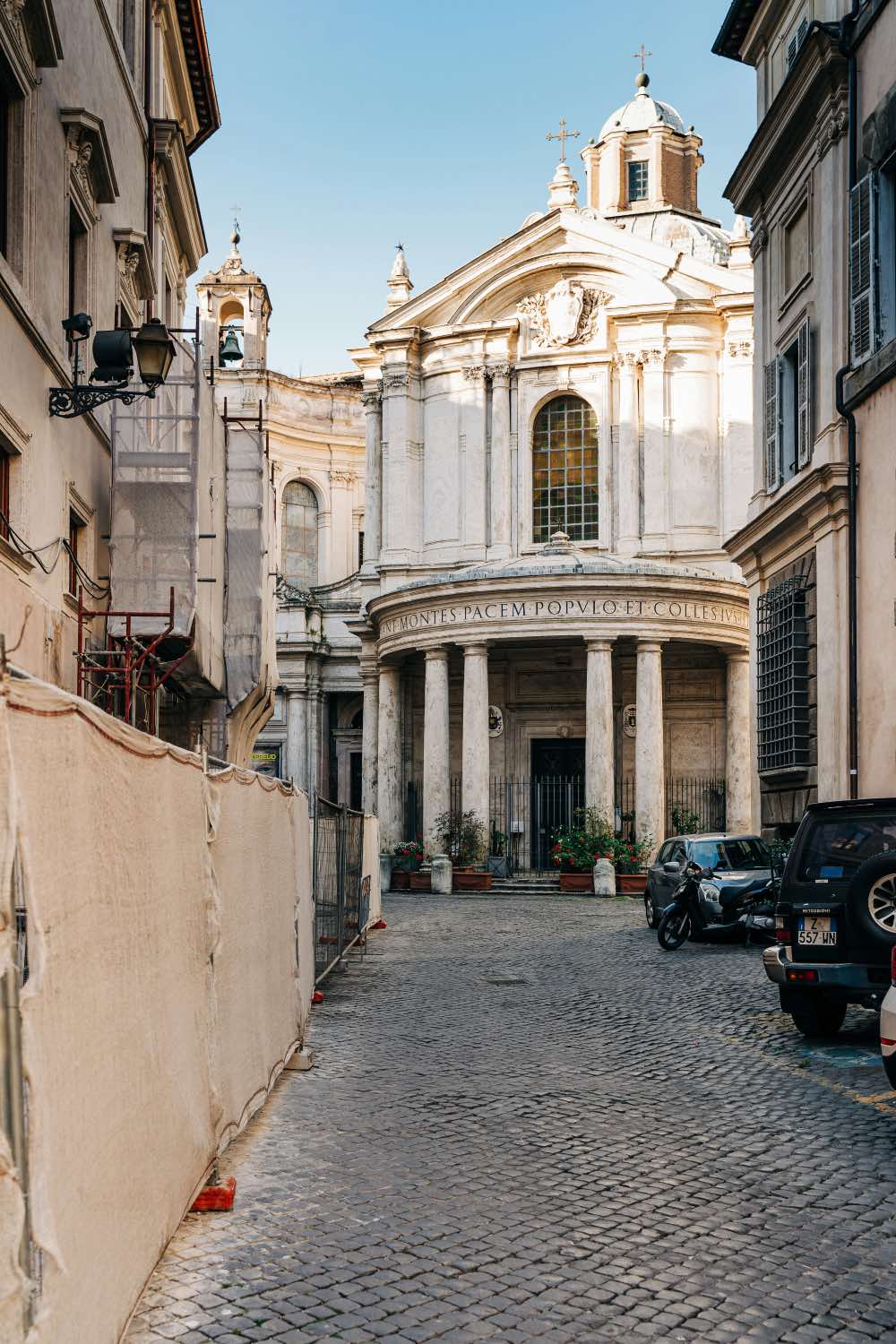 Iglesia de Santa Maria della Pace, Donato Bramante, arquitectura renacentista, roma