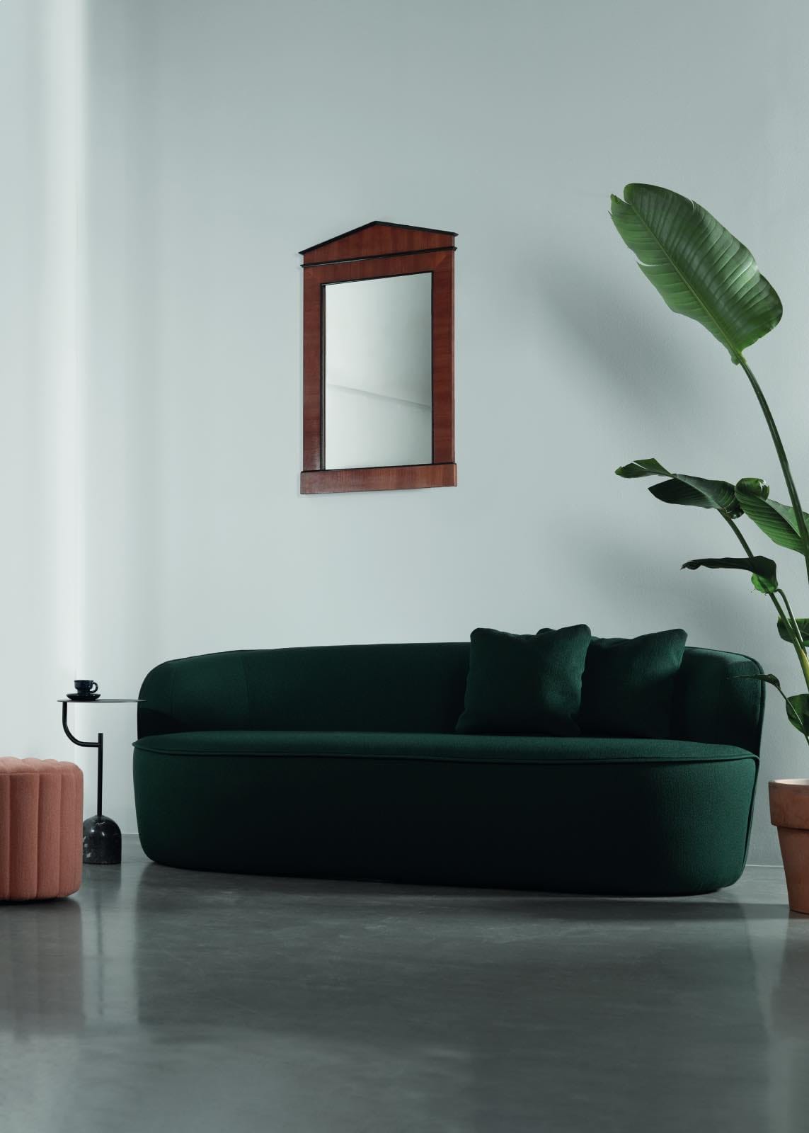 sofá verde BUN, de Federica Biasi para wittmann
