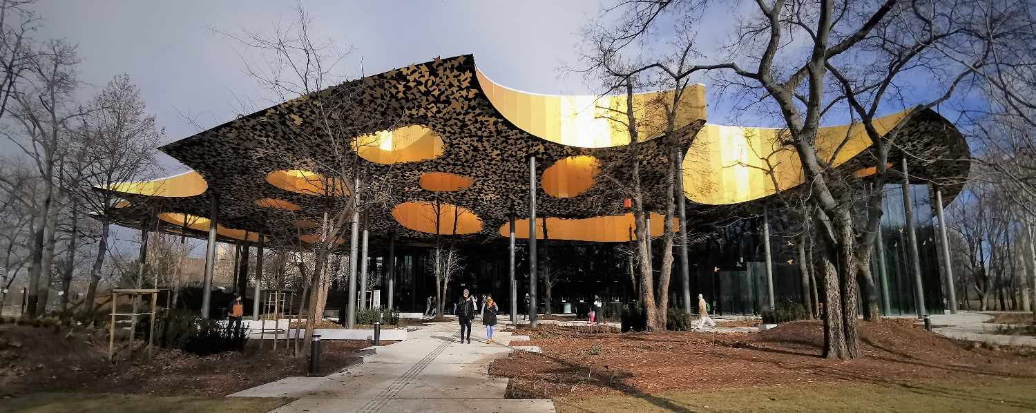 das haus der musik in ungarn von sou fujimoto