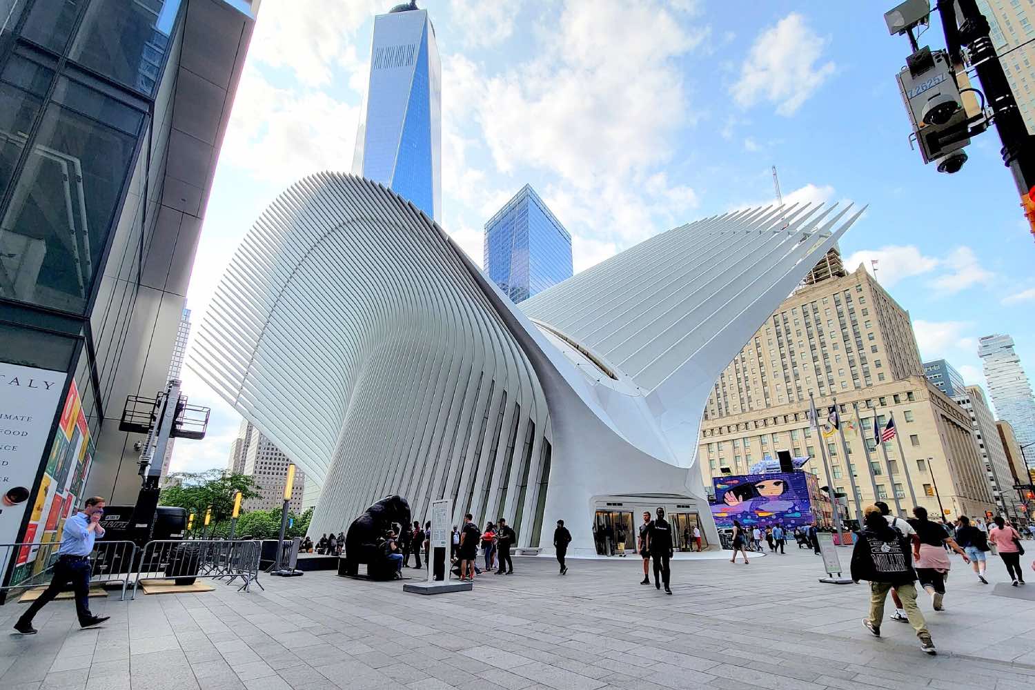 the oculus, world trade center, nueva york, santiago calatrava, arquitectos famosos