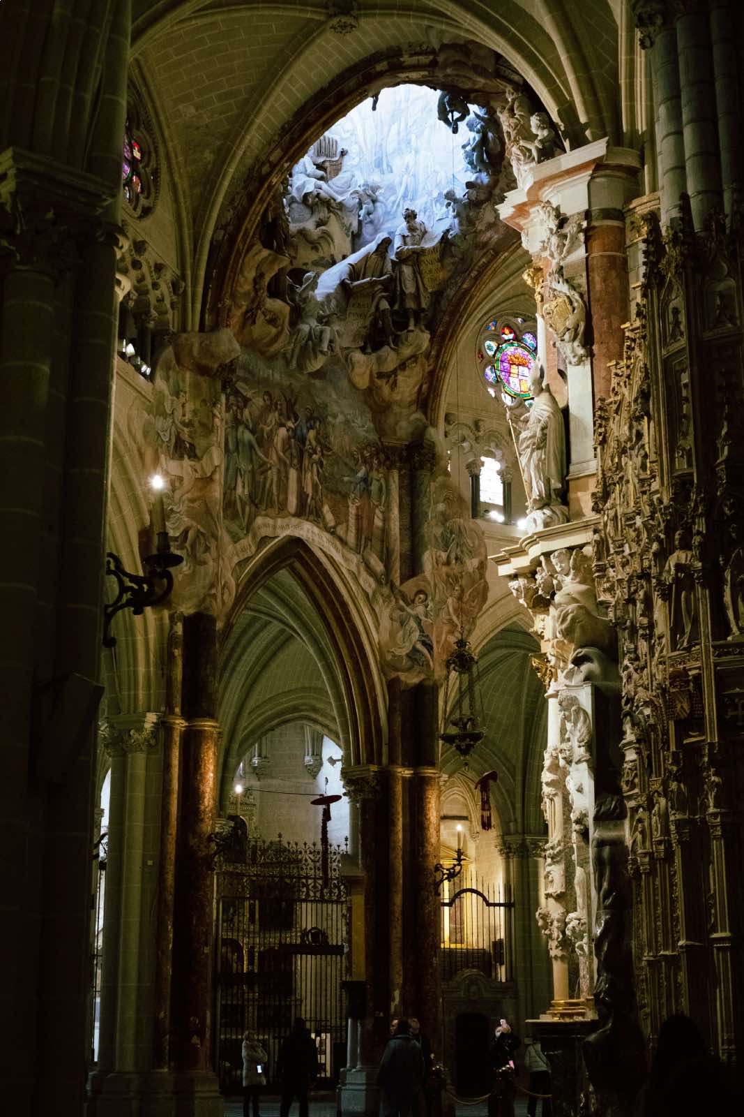 transparente catedral toledo, arquitectura barroca española, arte, escultura barroca