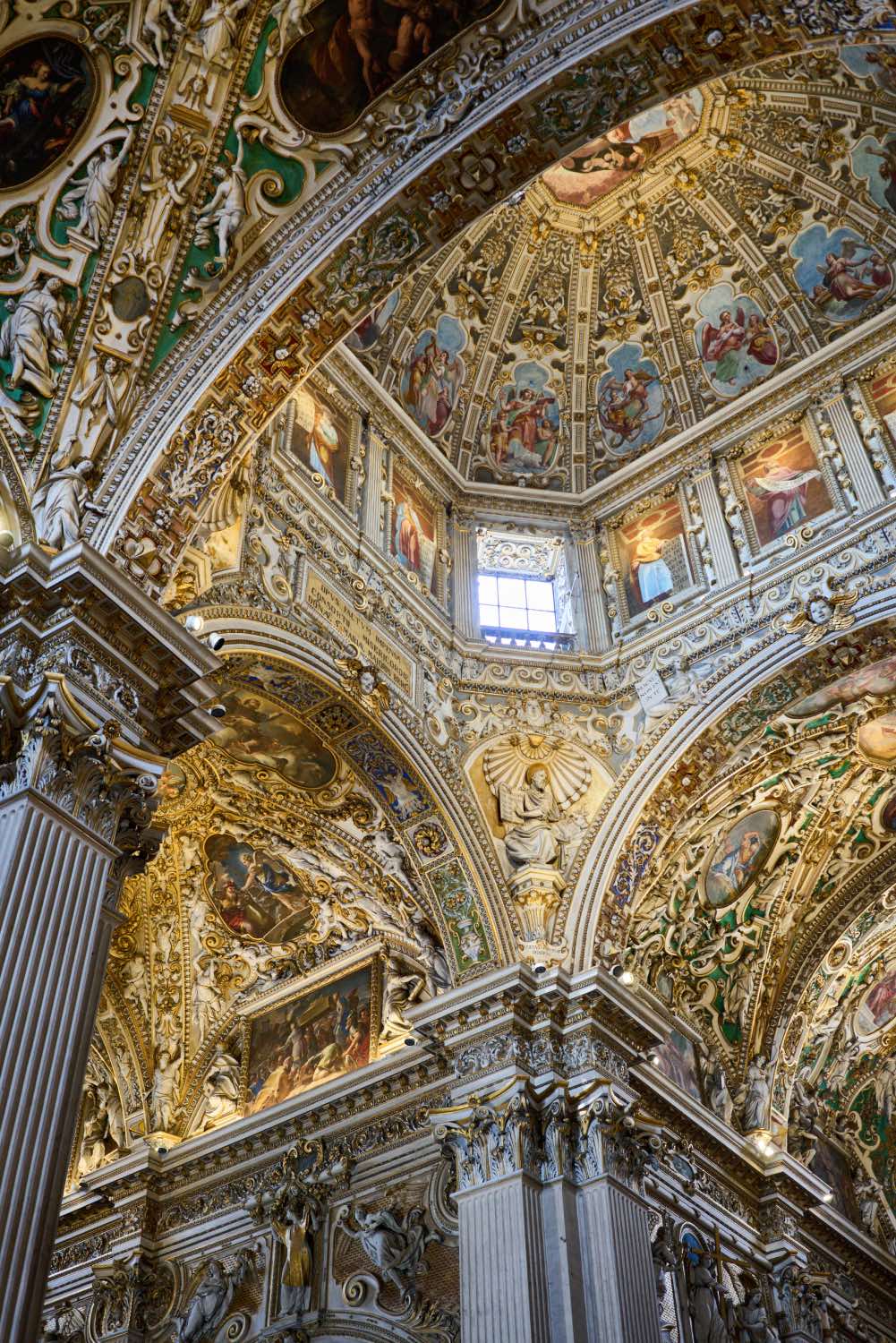 arquitectura barroca religiosa italiana: iglesia santa maria maggiore de bergamo