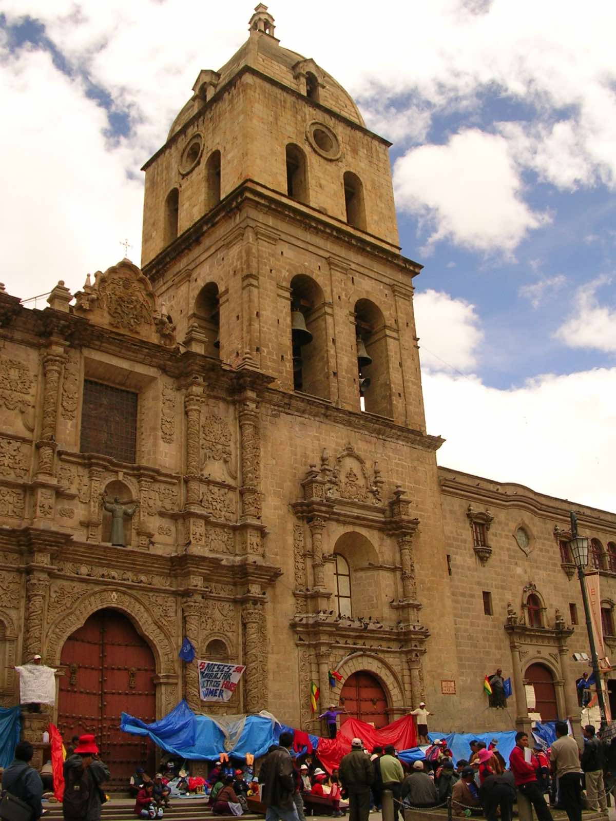 Basílica de San Francisco de La Paz, arquitectura barroca en bolivia, Latinoamérica 
