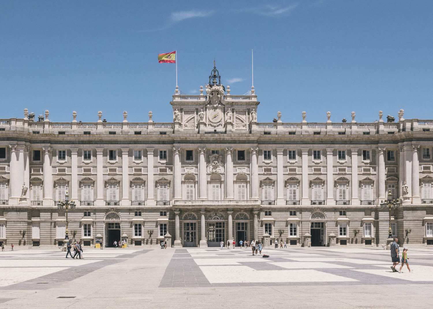 arquitectura barroca, palacio real de madrid