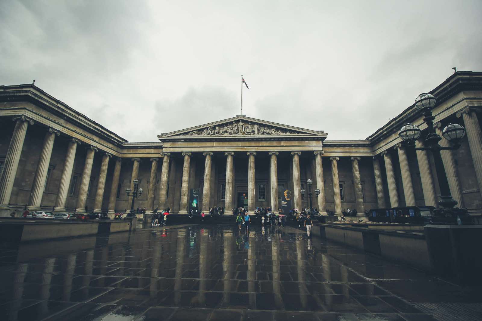 british museum, arquitectura neoclásica, influencias de arquitectura griega