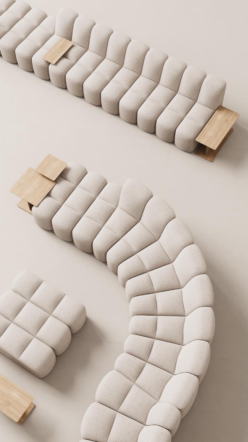 sofá modular blanco, diseño de interiores, mdf italia, sofá array