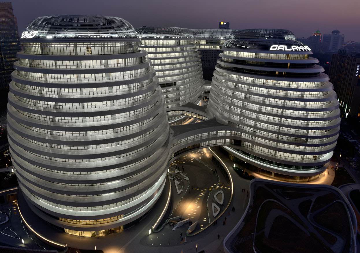 Galaxy SOHO en Pekín, Zaha Hadid Architects, arquitectura contemporánea