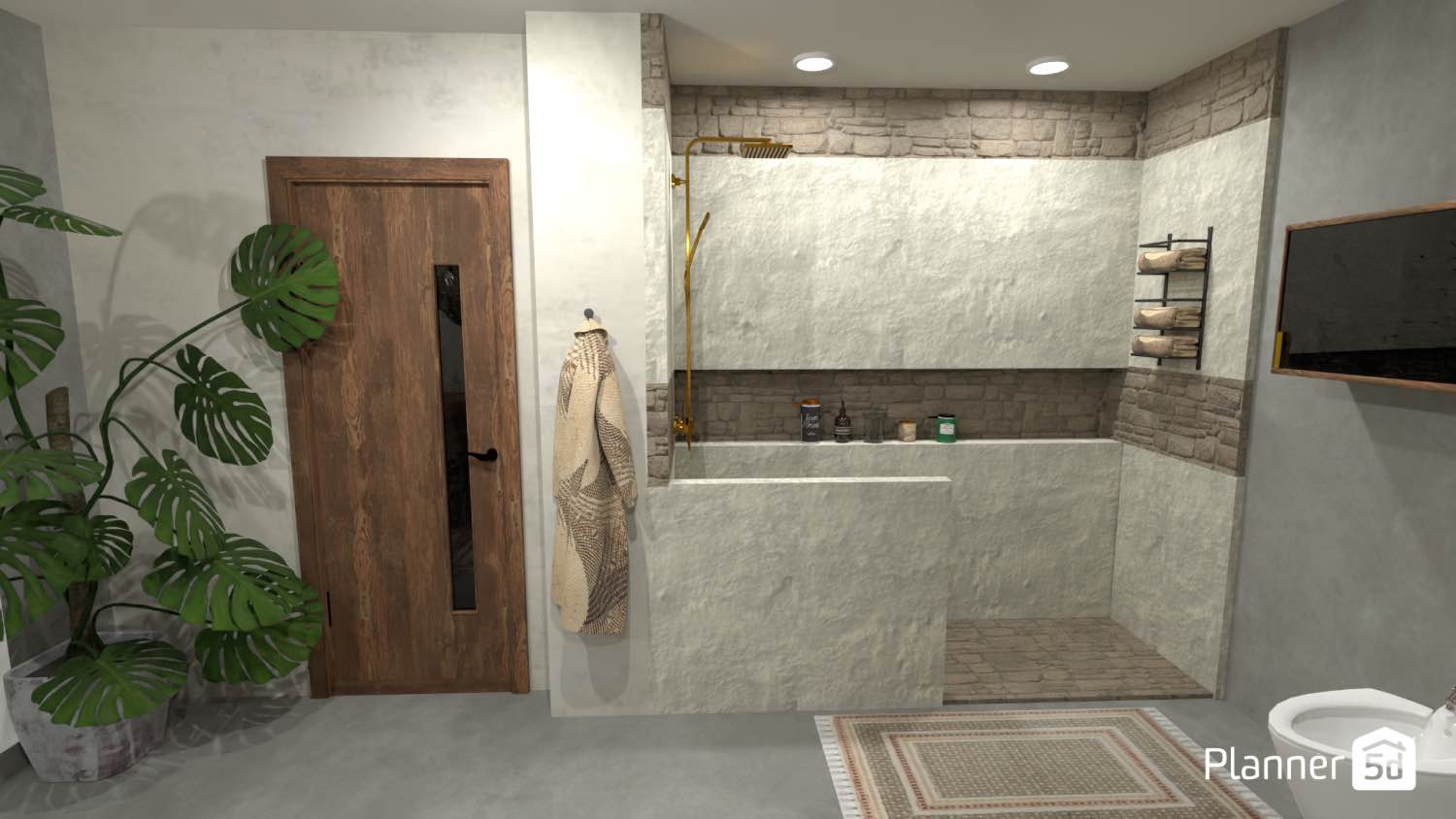 Bathrooms designed by Planner 5D users