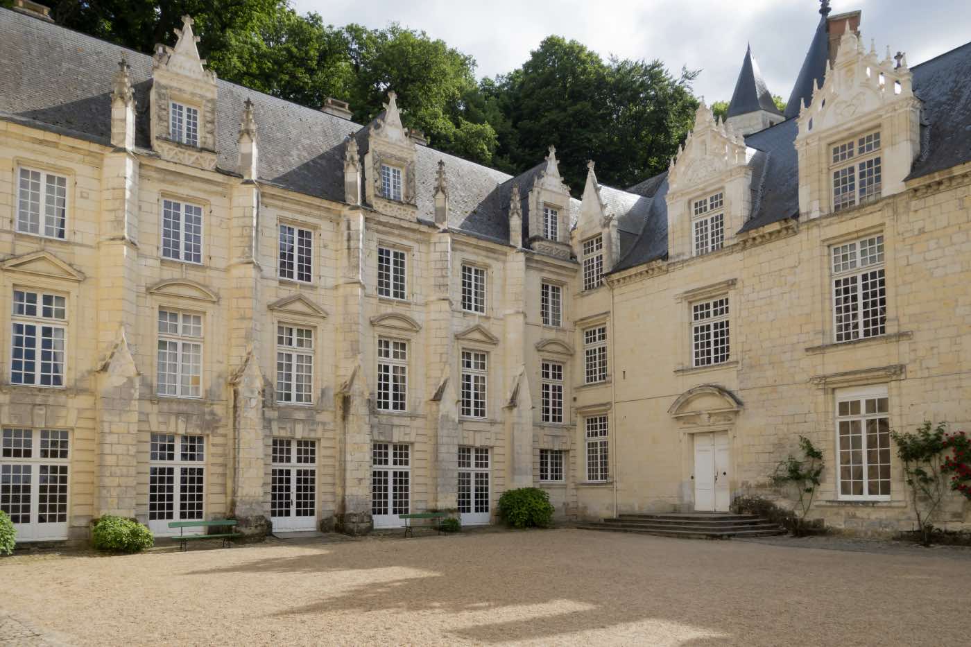 Los Castillos del Loira: Château d'Ussé, arquitectura francesa, palacio de piedra