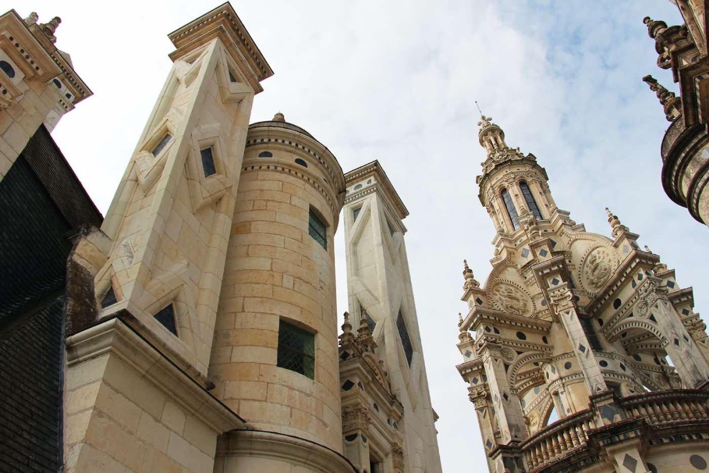 Los Castillos del Loira: chateau de Chambord, arquitectura francesa, palacio