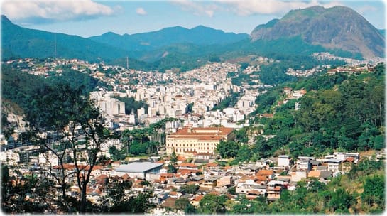 Vista panorâmica de Nova Friburgo