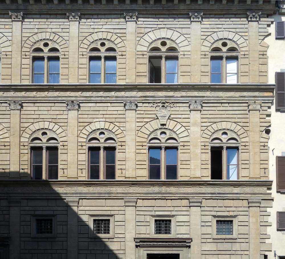 Leon Battista Alberti, Palazzo Rucellai, c. 1446-51, Florence Italy