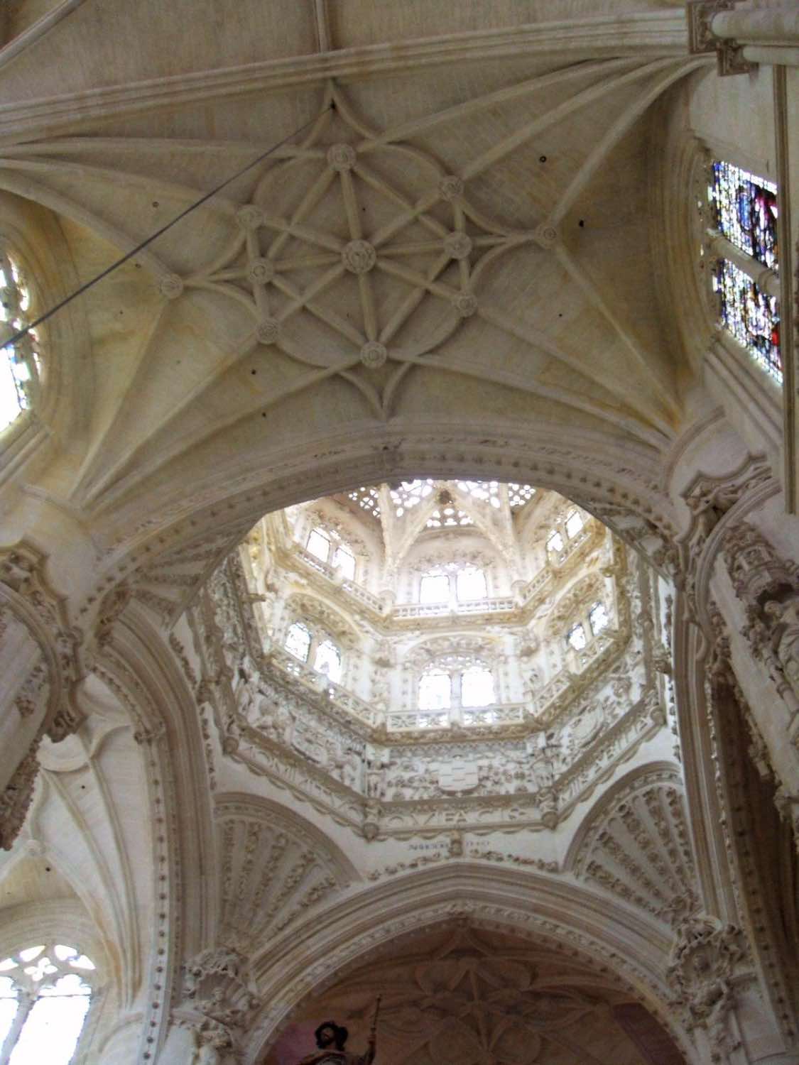 Arquitectura gótica española, Catedral de Burgos, cúpula