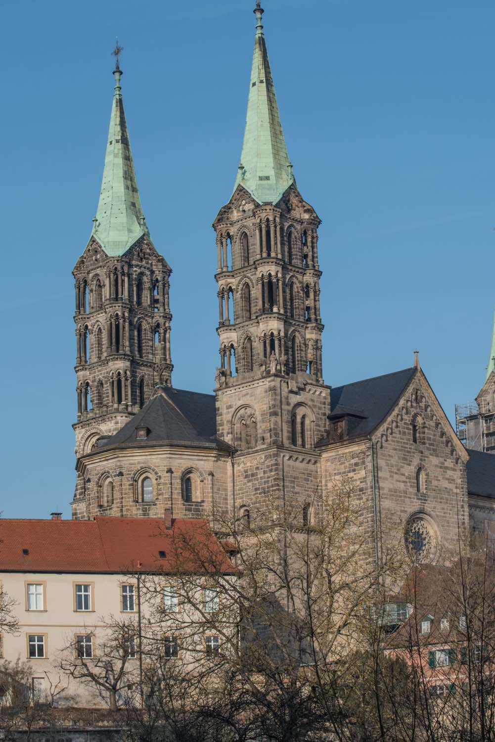 Arquitectura gótica alemana, Catedral de Bamberg, torres