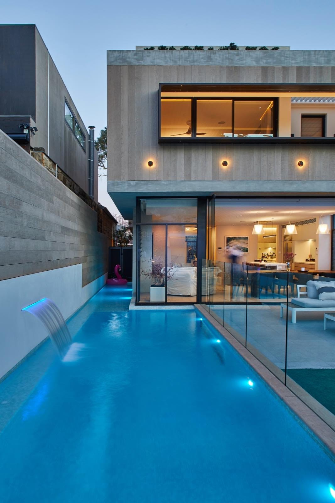 Australian beach home with pool