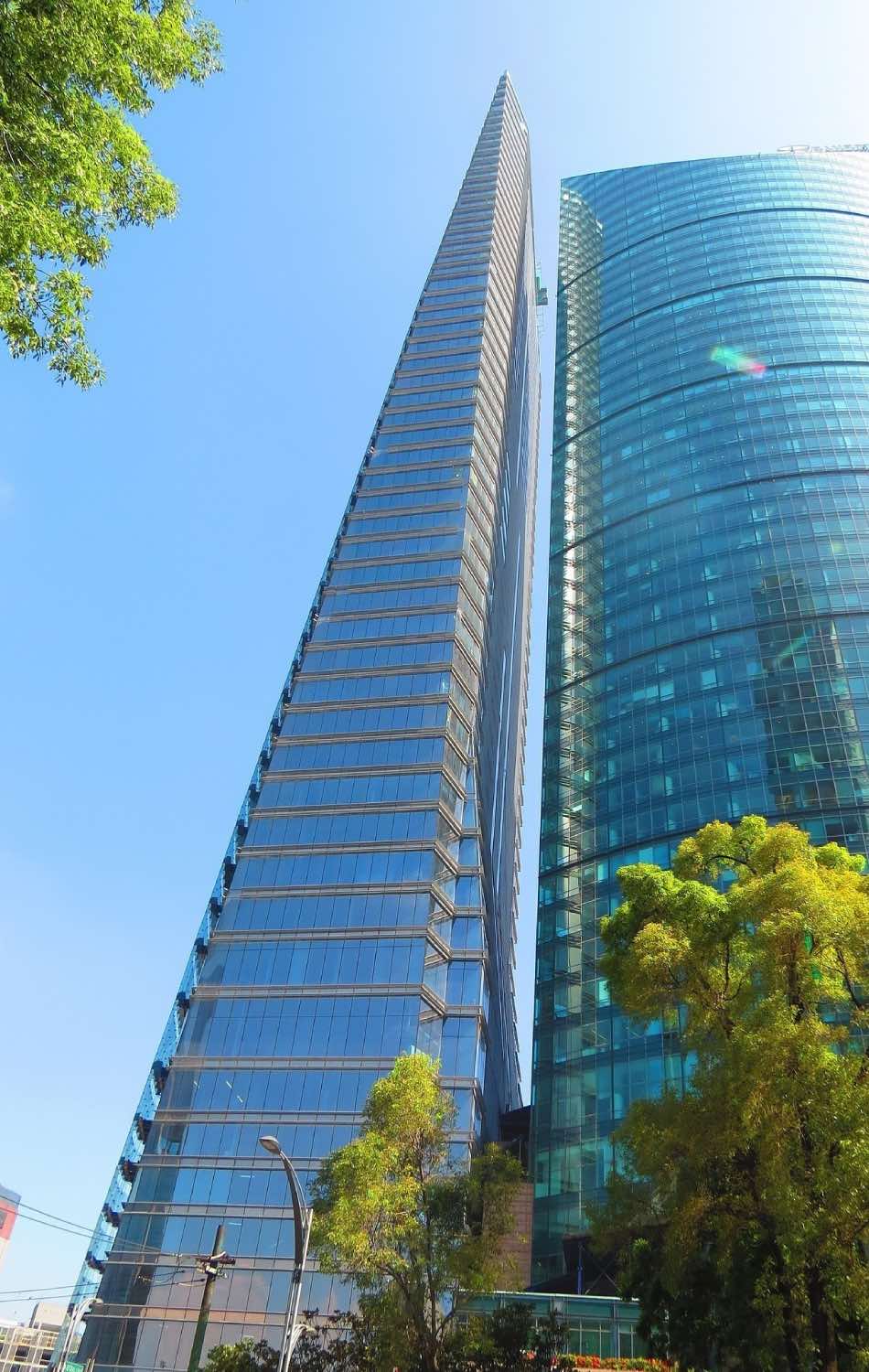 Arquitectos famosos mexicanos: Benjamín Romano,  Torre Chapultepec, en CDMX.